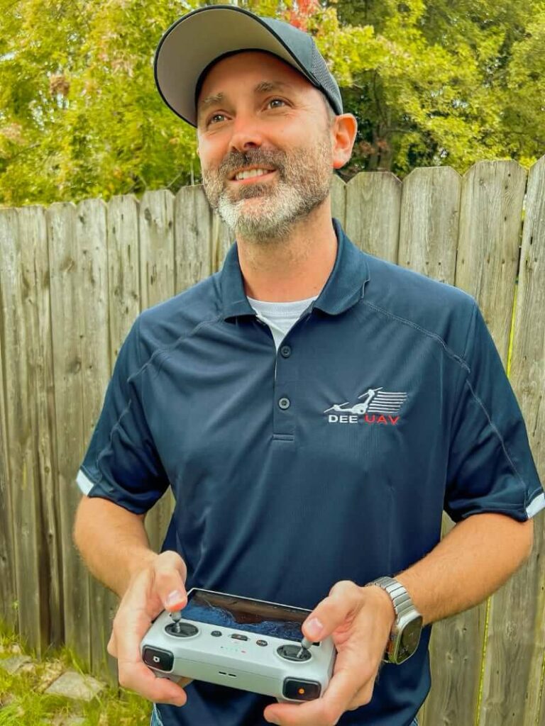 Blair DEE, Owner and Pilot for Dee UAV.